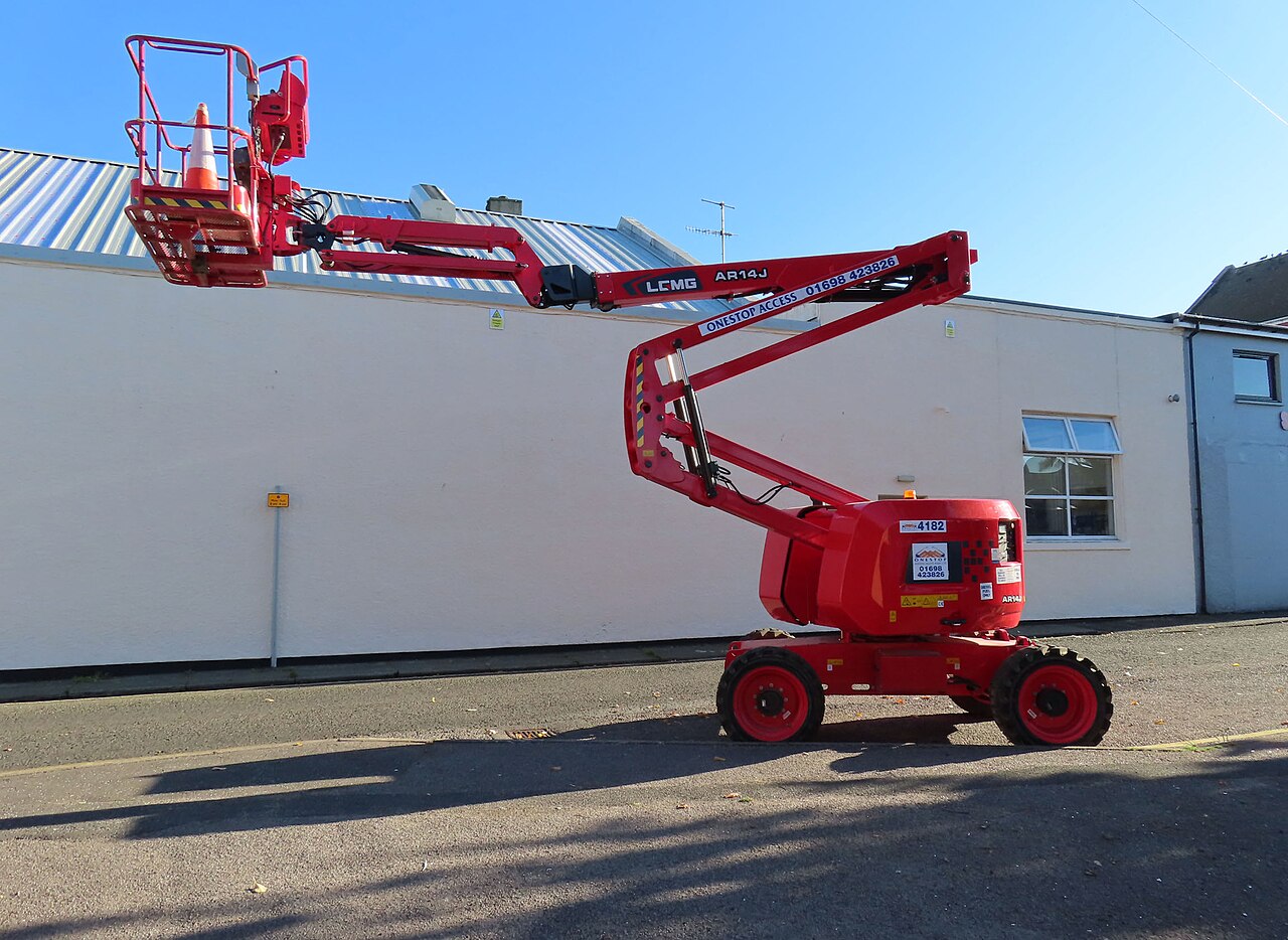 45ft electric articulating (Genie Z-45 / JLG E450AJ)